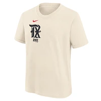 Youth Nike Corey Seager Natural Texas Rangers Fuse City Connect Name & Number T-Shirt