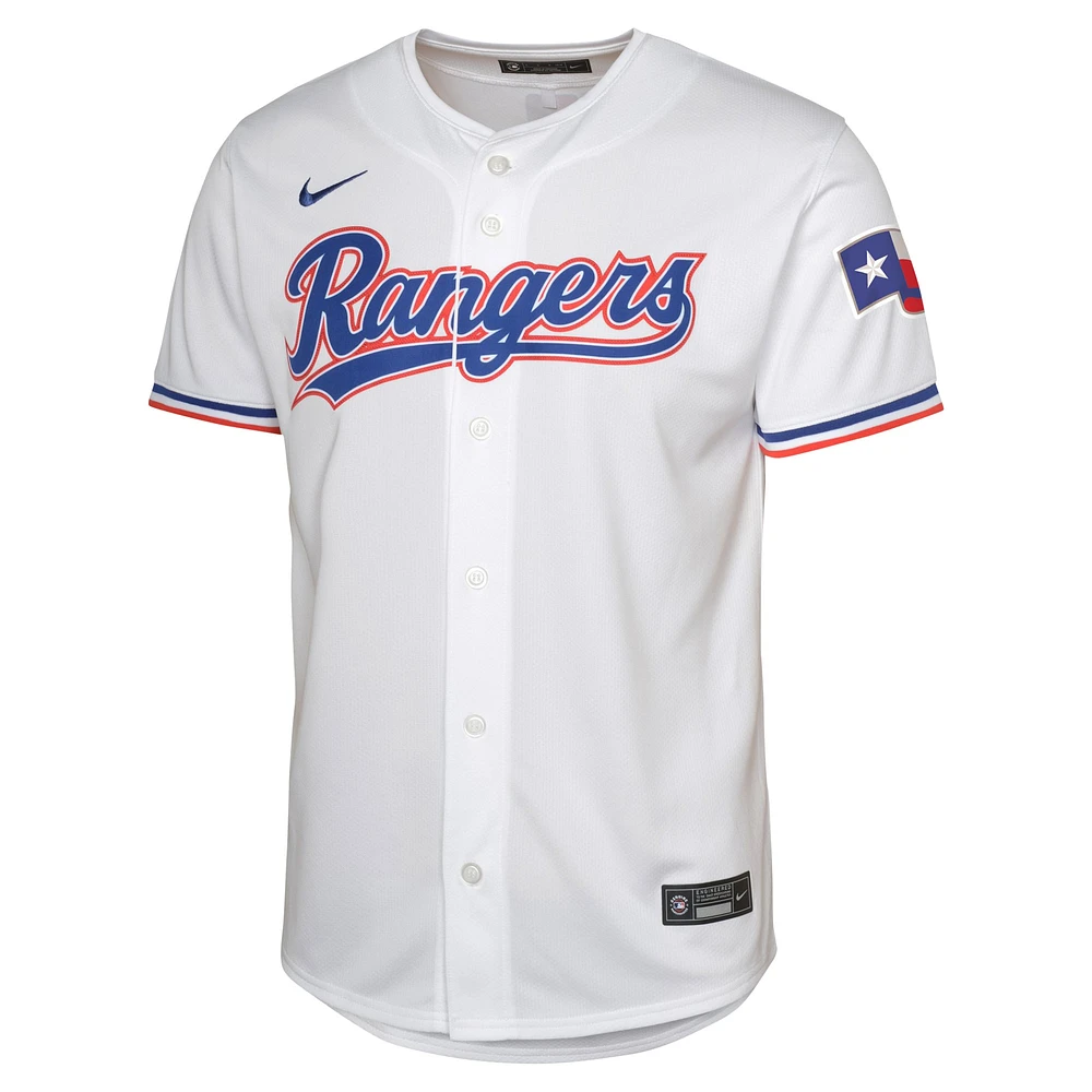 Youth Nike Corey Seager White Texas Rangers Home Limited Player Jersey