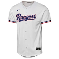 Maillot Nike blanc pour enfant Texas Rangers Domicile Réplique 2.0