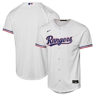 Maillot Nike blanc pour enfant Texas Rangers Domicile Réplique 2.0