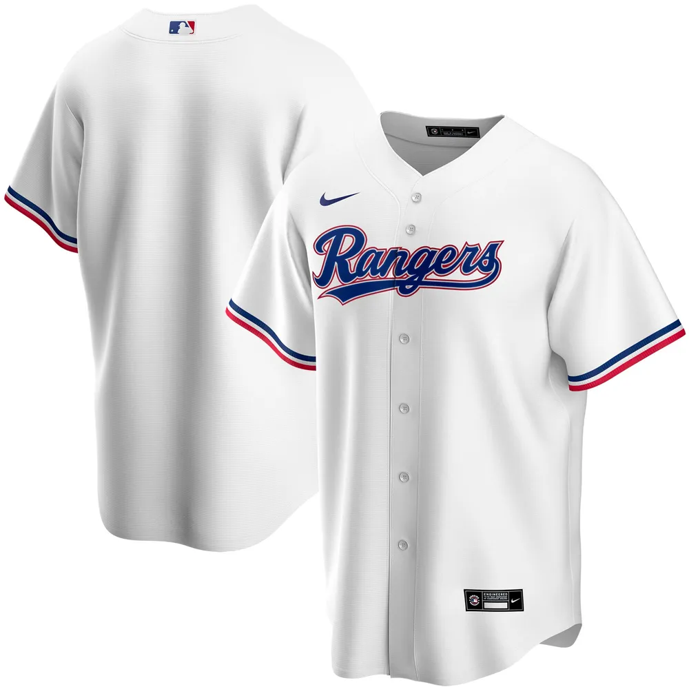 Lids Texas Rangers Nike Women's Home Replica Team Jersey - White