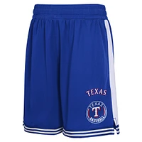Short de joueur champ intérieur pour jeunes Royal Texas Rangers