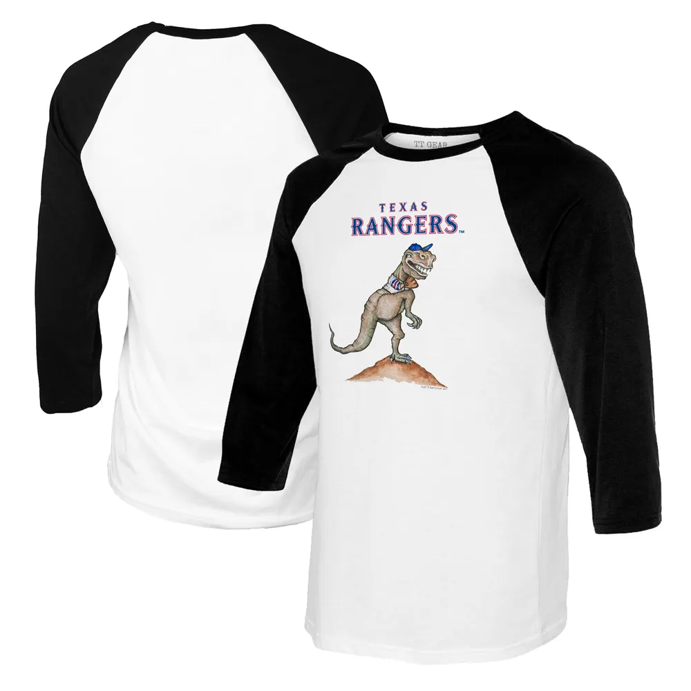 Lids Texas Rangers Tiny Turnip Youth TT Rex Raglan 3/4 Sleeve T