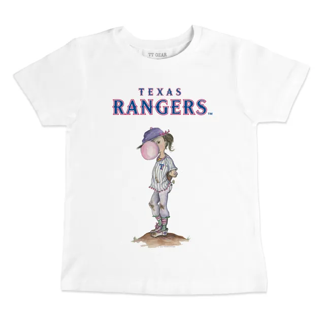 Lids Texas Rangers Youth V-Neck T-Shirt - White/Royal