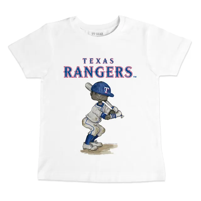 Lids Texas Rangers Tiny Turnip Women's Baseball Flag T-Shirt