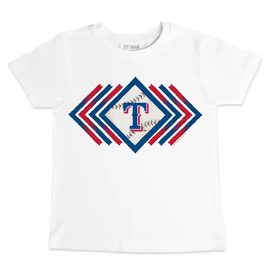 Lids Texas Rangers Youth Distressed Logo T-Shirt - Red