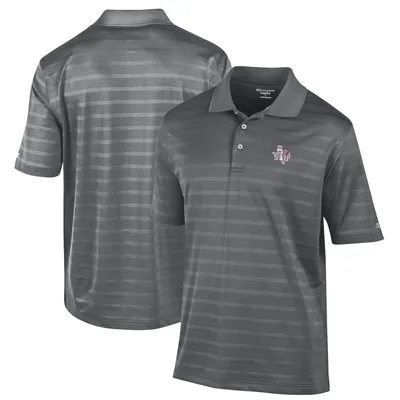 Texas Southern Tigers Champion Textured Solid Polo