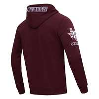 Men's Pro Standard Maroon Texas Southern Tigers University Classic Pullover Hoodie