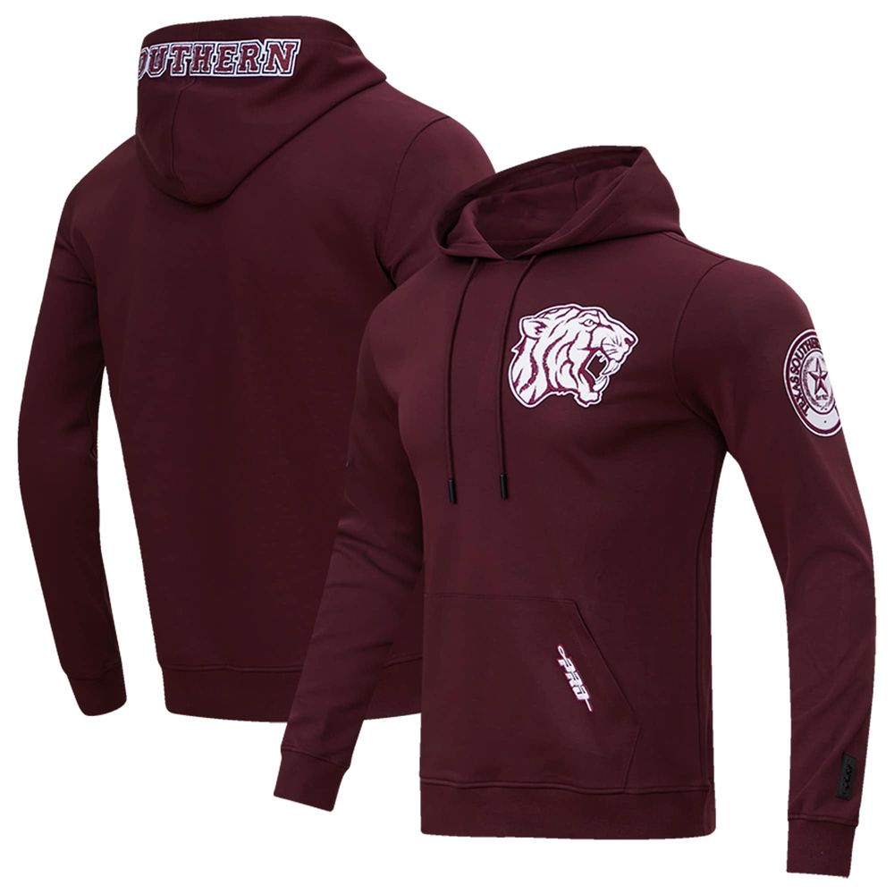 Men's Pro Standard Maroon Texas Southern Tigers University Classic Pullover Hoodie