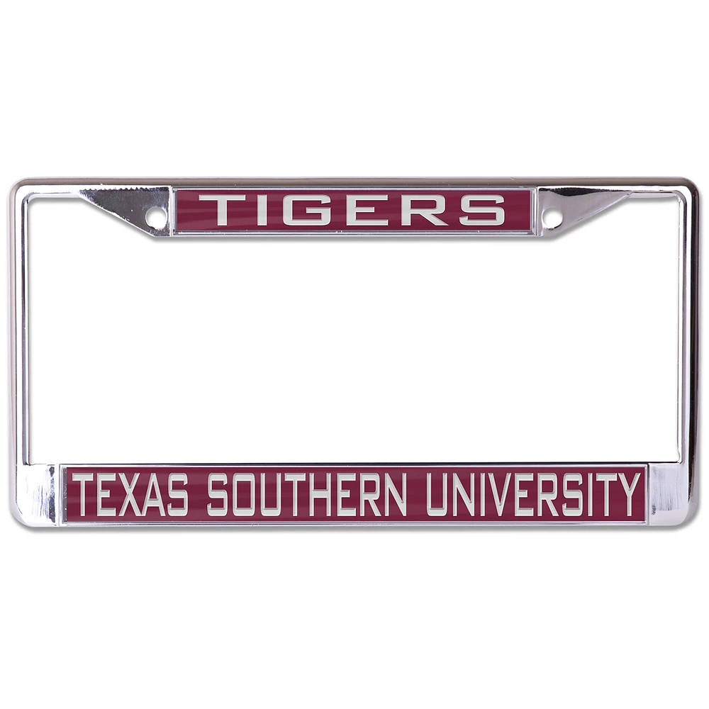 Cadre de plaque d'immatriculation WinCraft Texas Southern Tigers Team