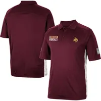 Lids Texas State Bobcats Antigua Balance Polo