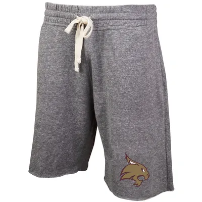 Texas State Bobcats Concepts Sport Mainstream Terry Shorts - Gray