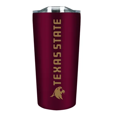 Texas State Bobcats 18oz. Stainless Steel Soft Touch Tumbler