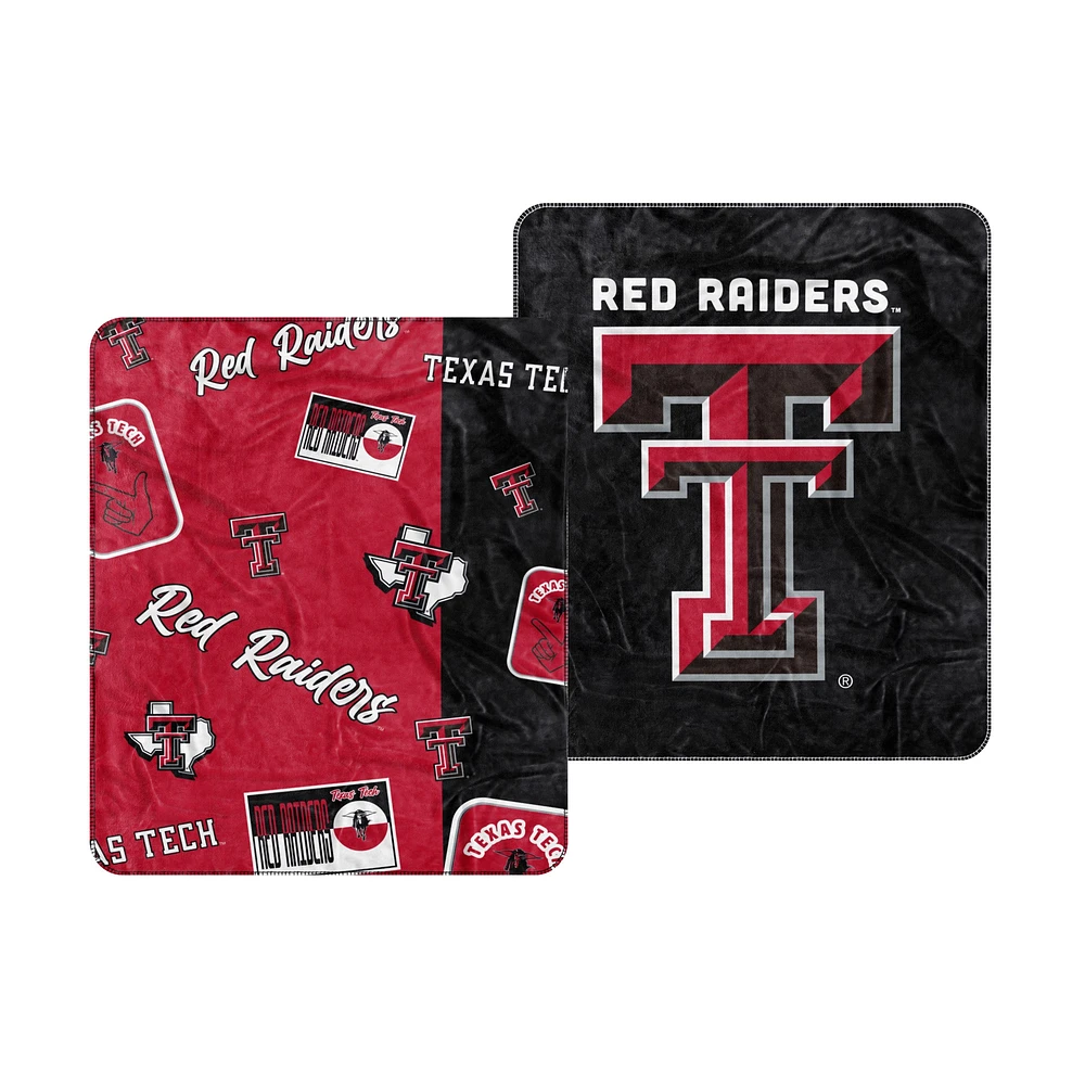 Couverture tissée Dream Weave 50" x 60" des Red Raiders de Texas Tech