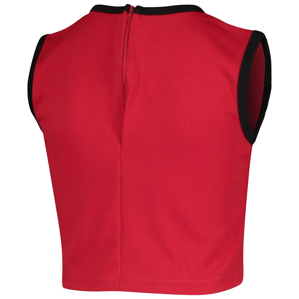 Girls Youth Red Texas Tech Raiders Two-Piece Cheer Set