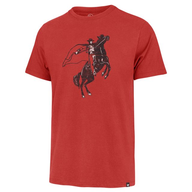 T-shirt '47 Red Texas Tech Raiders Premier Franklin pour homme