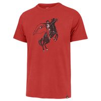 Men's '47 Red Texas Tech Raiders Premier Franklin T-Shirt