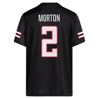 Men's adidas Behren Morton Black Texas Tech Red Raiders NIL Football Player Jersey