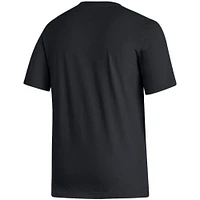 T-shirt adidas noir Texas Tech Red Raiders Softball Fresh pour homme
