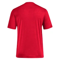 Men's adidas Red Texas Tech Raiders Locker Swish Tri-Blend T-Shirt