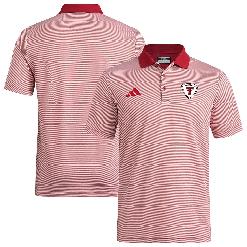 Men's adidas Red Texas Tech Raiders Ultimate 365 Polo