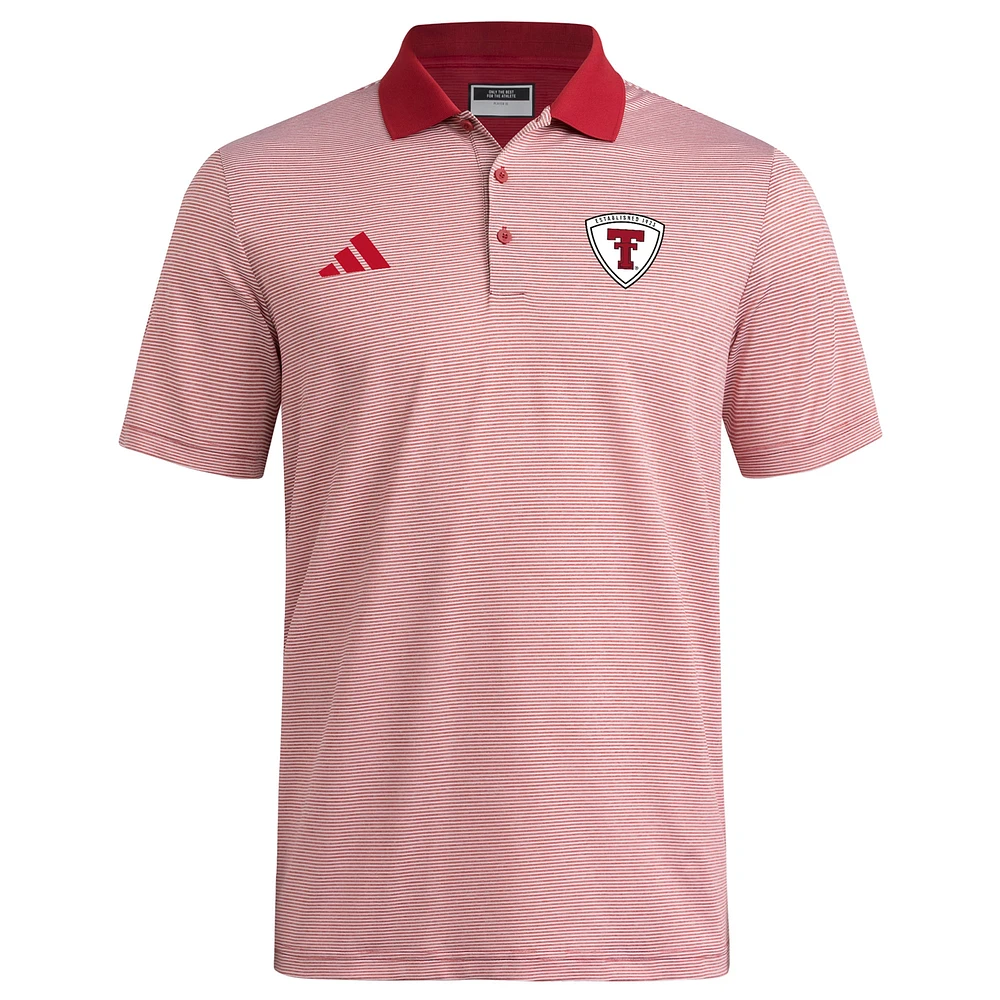 Men's adidas Red Texas Tech Raiders Ultimate 365 Polo