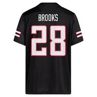 Men's adidas Tahj Brooks Black Texas Tech Red Raiders NIL Football Player Jersey