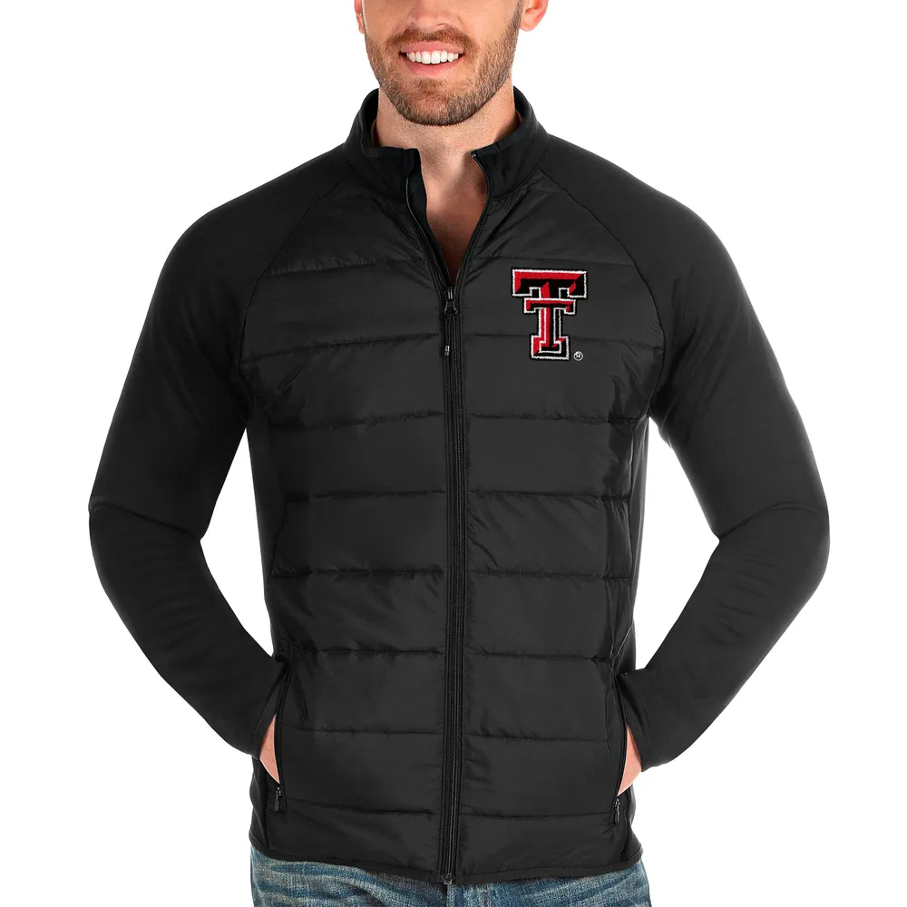 Men's Under Armour Black Texas Tech Red Raiders Squad 3.0 Full-Zip