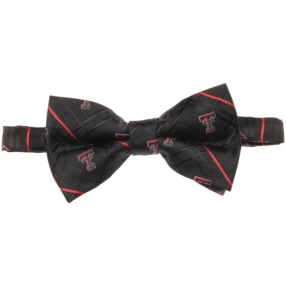 Nœud Papillon Homme Texas Tech Red Raiders Oxford Noir