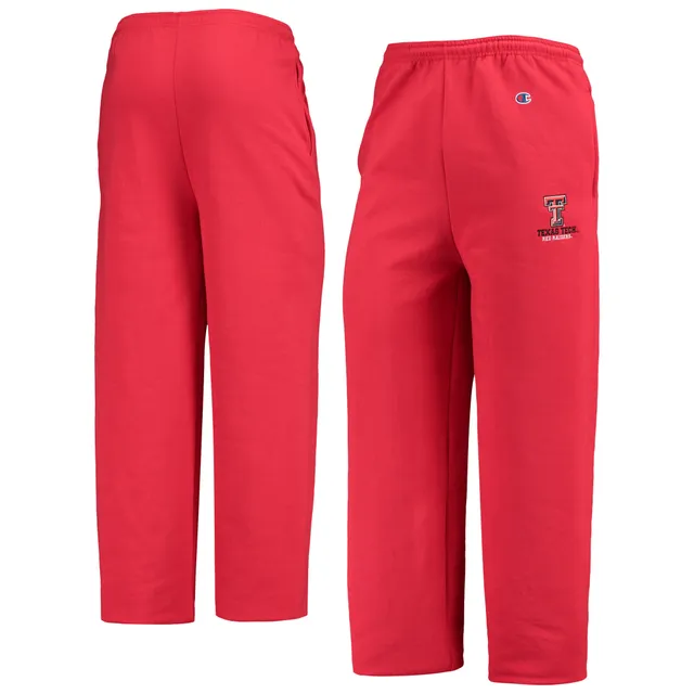 Men's Champion Red Louisville Cardinals Powerblend Pants Size: Large