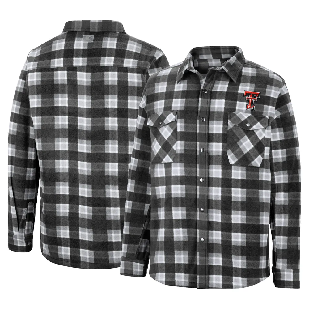 Veste Colosseum pour homme Texas Tech Red Raiders Ellis Full-Snap