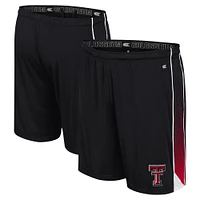Short en ligne Colosseum noir Texas Tech Red Raiders pour homme