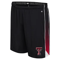 Short en ligne Colosseum noir Texas Tech Red Raiders pour homme