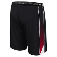 Short en ligne Colosseum noir Texas Tech Red Raiders pour homme