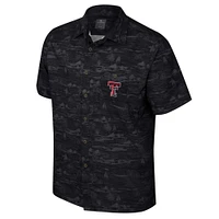 Chemise boutonnée Ozark Colosseum noire Texas Tech Red Raiders pour hommes