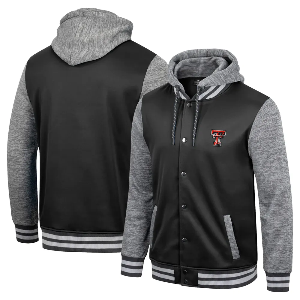 Lids Texas Tech Red Raiders Colosseum Robinson Hoodie Full-Snap