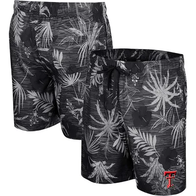 Texas Tech Red Raiders Colosseum What Else is New Swim Shorts - Black