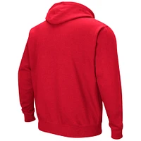 Sweat à capuche Colosseum Red Texas Tech Raiders Sunrise pour homme