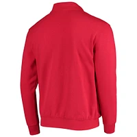 Men's Colosseum Red Texas Tech Raiders Tortugas Logo Quarter-Zip Jacket