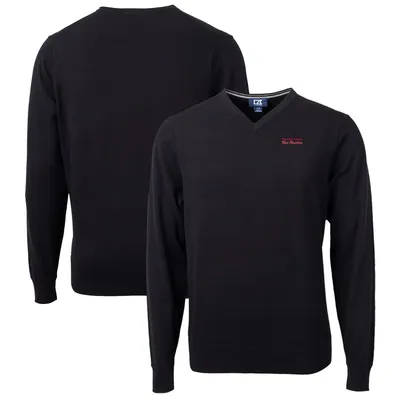 Texas Tech Red Raiders Cutter & Buck Lakemont Tri-Blend Big Tall V-Neck Pullover Sweater