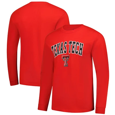 Men's Fanatics Red Texas Tech Raiders Core Long Sleeve T-Shirt