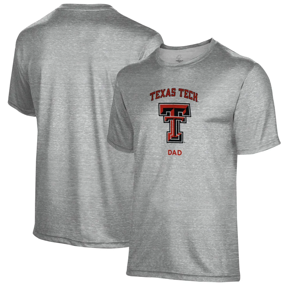 Lids Texas Tech Red Raiders Dad Name Drop T-Shirt - Gray