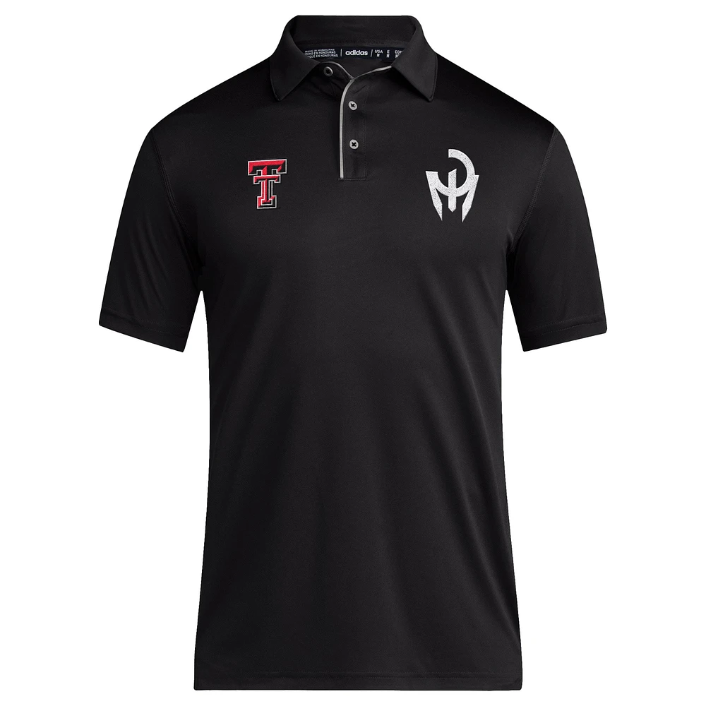 Polo Mahomes Gladiator noir Texas Tech Red Raiders pour homme