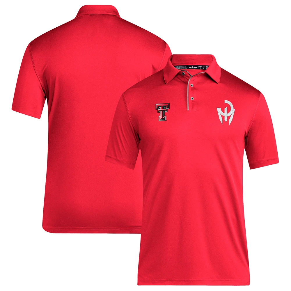 Polo Gladiator Mahomes Red Texas Tech Raiders pour homme