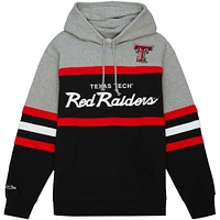 Men's Mitchell & Ness Black Texas Tech Red Raiders Head Coach Pullover Hoodie