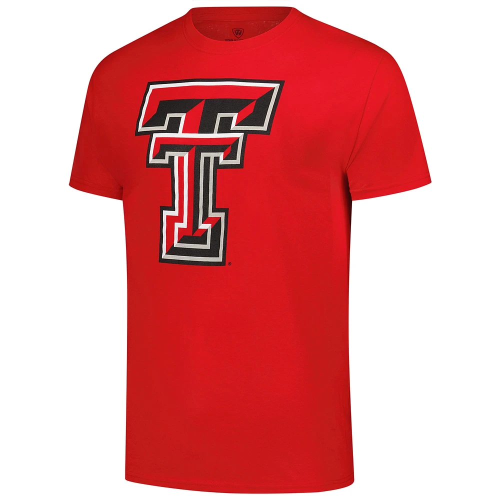 Men's Red Texas Tech Raiders Logo T-Shirt