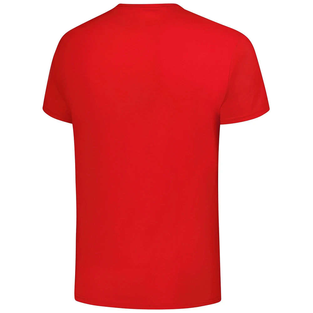 Men's Red Texas Tech Raiders Logo T-Shirt