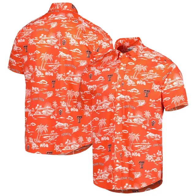 Lids Houston Astros Reyn Spooner Scenic Button-Up Shirt - Orange