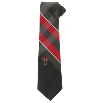 Texas Tech Red Raiders Woven Poly Grid Tie