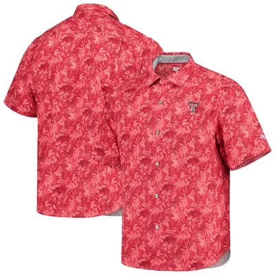Texas Rangers Tommy Bahama Baja Mar Short Sleeve Button-Up Shirt